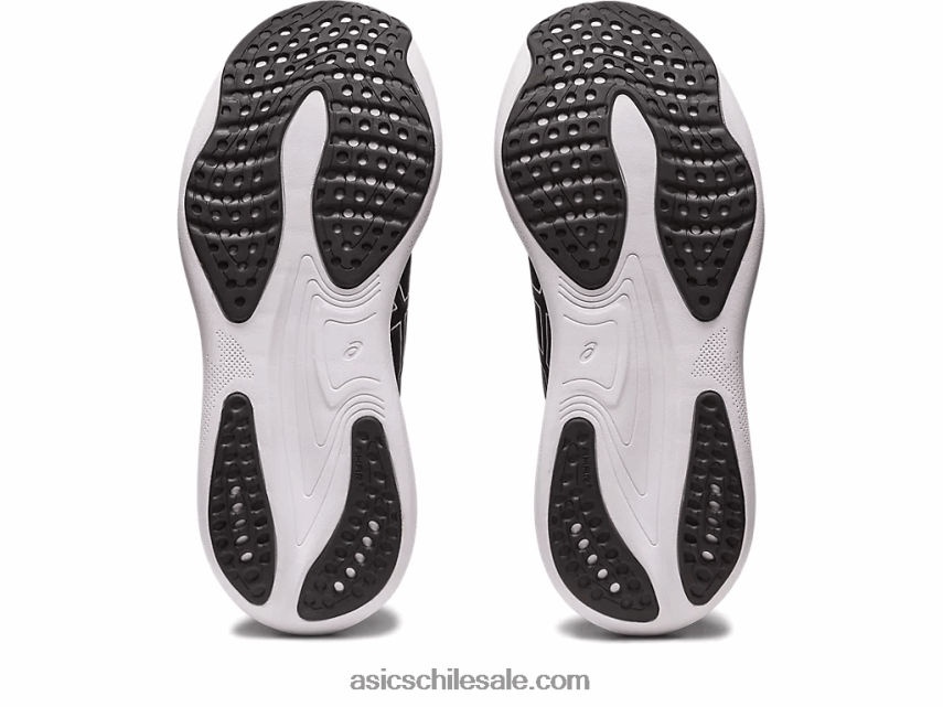 mujer Asics gel-nimbus 25 de ancho R8N4462376 negro/plata pura