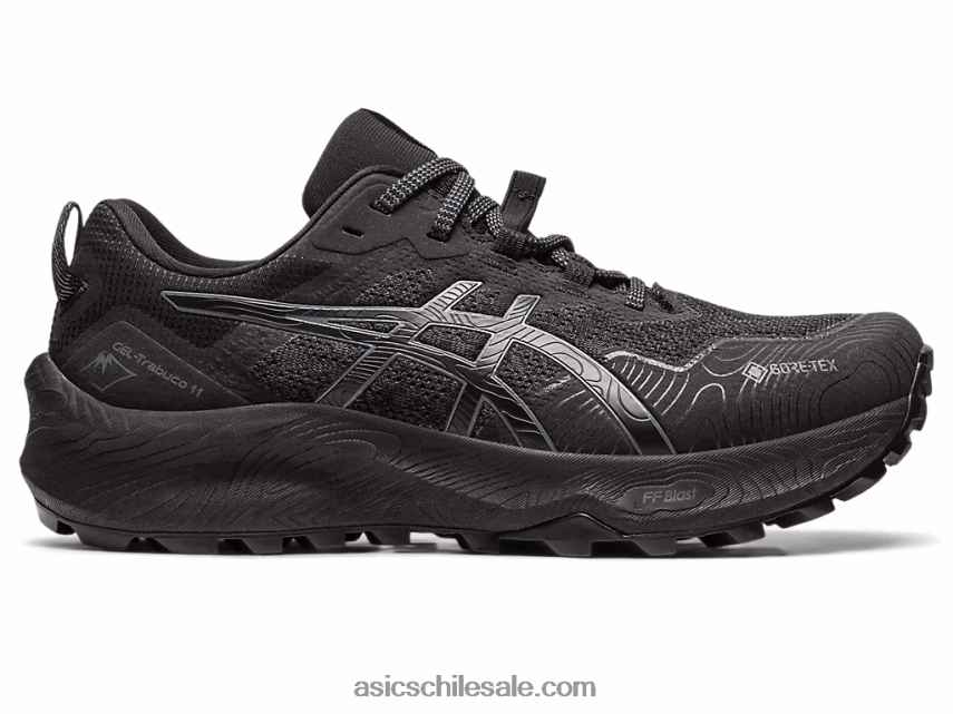 mujer Asics gel-trabuco 11 gtx R8N4462195 negro/gris portador