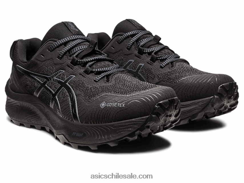 mujer Asics gel-trabuco 11 gtx R8N4462195 negro/gris portador