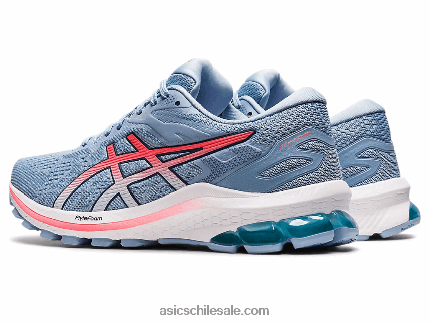 mujer Asics gt-1000 10 R8N4463871 cielo suave/coral ardiente
