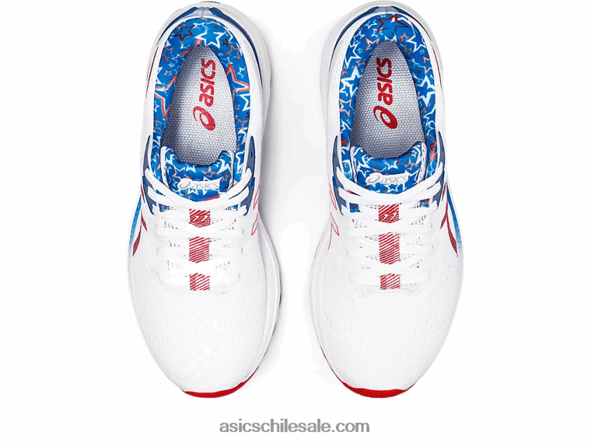 mujer Asics gt-1000 11 R8N4463210 blanco/rojo eléctrico