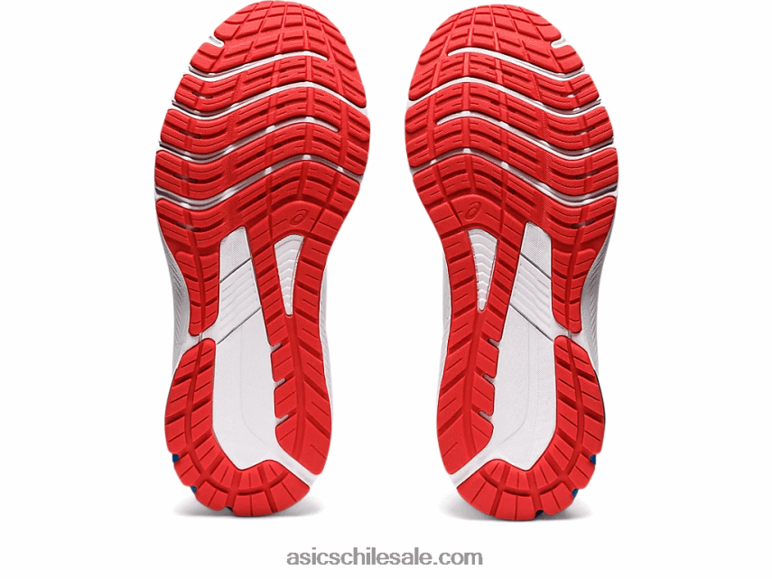 mujer Asics gt-1000 11 R8N4463210 blanco/rojo eléctrico