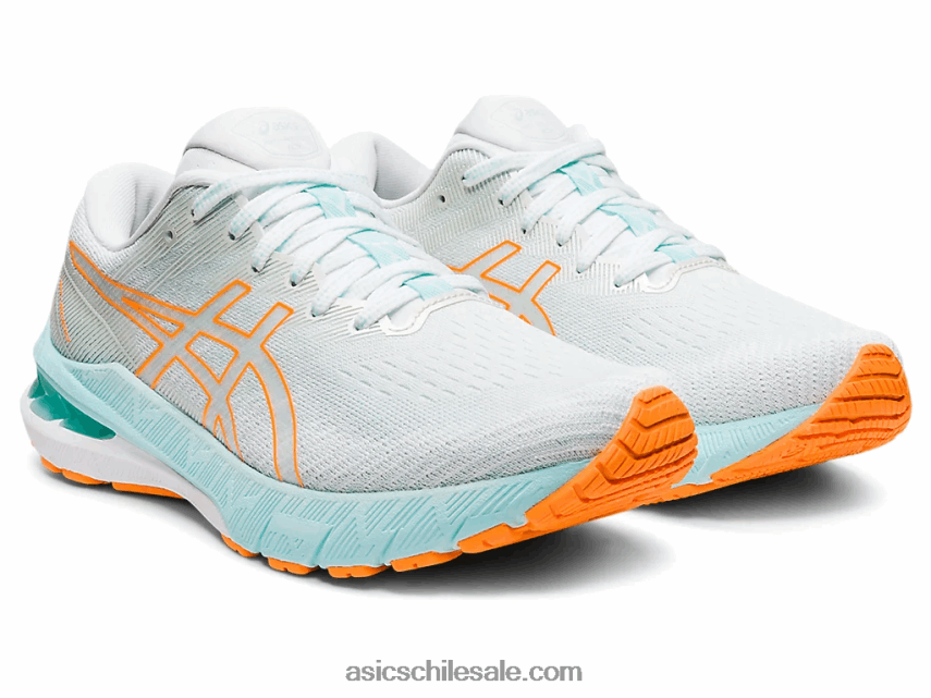 mujer Asics gt-2000 10 R8N4463236 mar relajante/estallido de naranja