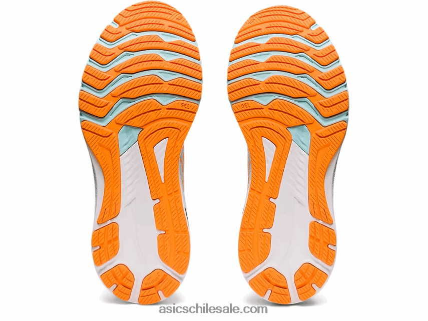 mujer Asics gt-2000 10 R8N4463236 mar relajante/estallido de naranja