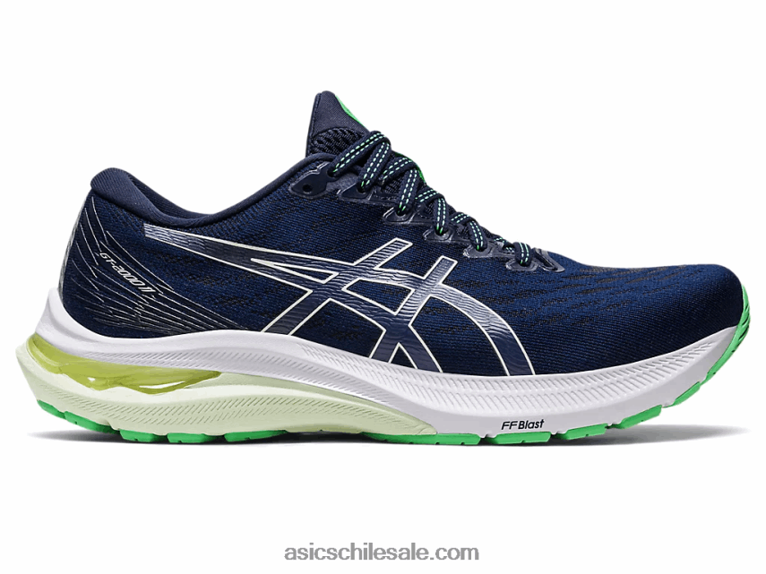 mujer Asics gt-2000 11 R8N4462642 medianoche/verde susurro