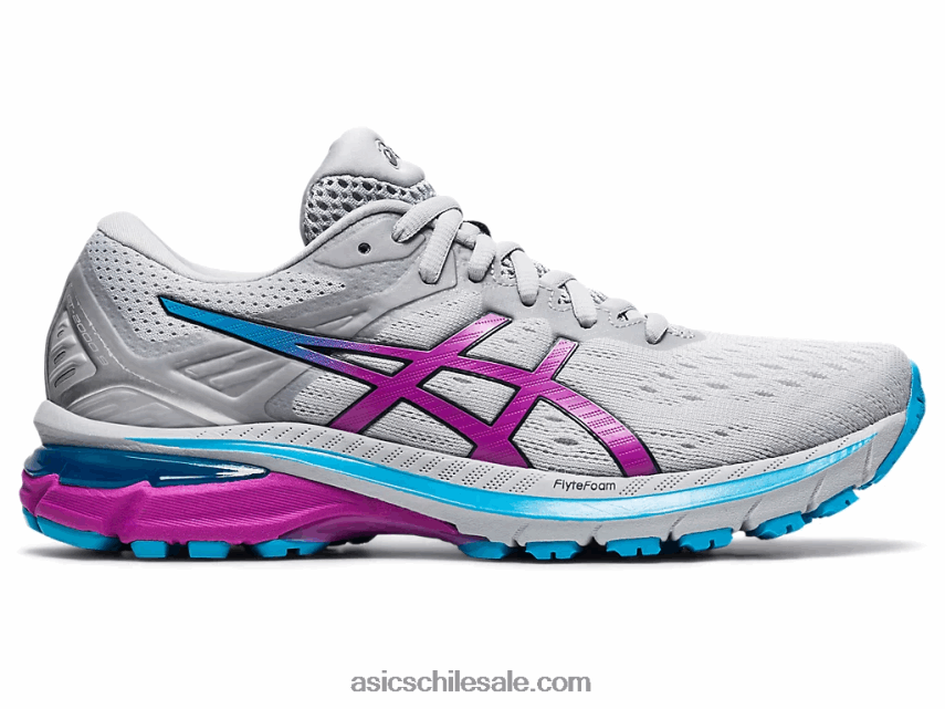 mujer Asics gt-2000 9 R8N4463913 gris piedmont/uva digital