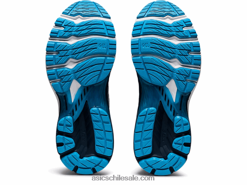 mujer Asics gt-2000 9 de punto R8N4463737 azul francés/blanco