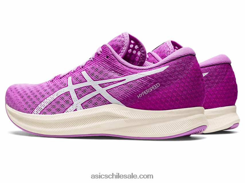 mujer Asics hipervelocidad 2 R8N4462672 brillo lavanda/blanco