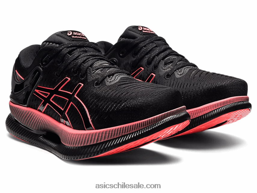 mujer Asics metaride R8N4463887 negro/coral ardiente