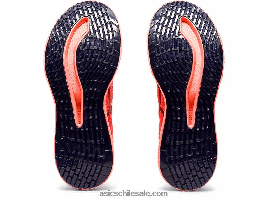 mujer Asics metaride R8N4463956 amanecer rojo/medianoche