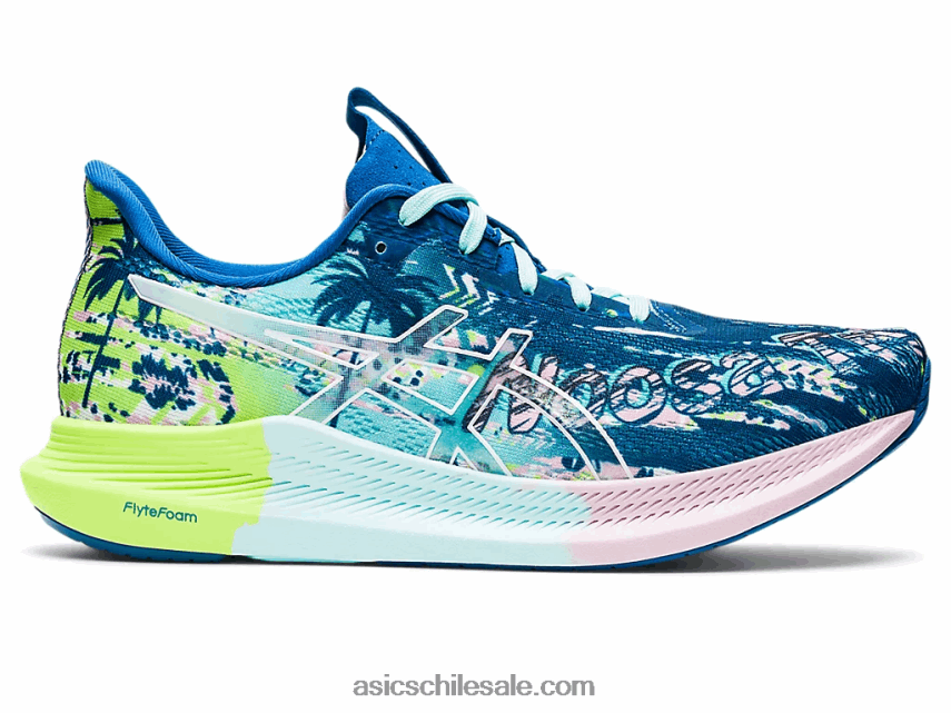 mujer Asics noosa tri 14 R8N4462976 unidad de lago/blanco