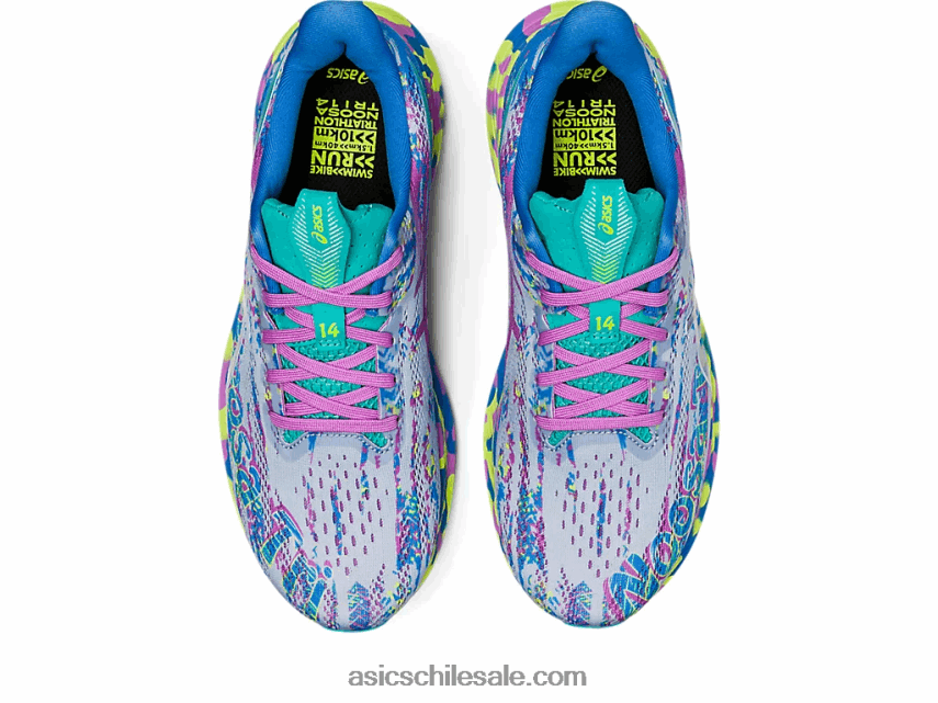 mujer Asics noosa tri 14 R8N4463117 cielo suave/vidrio de mar