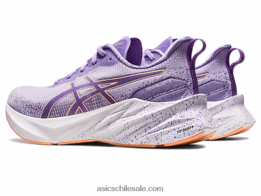 mujer Asics novablast 3 le R8N4462196 violeta digital/duna de verano
