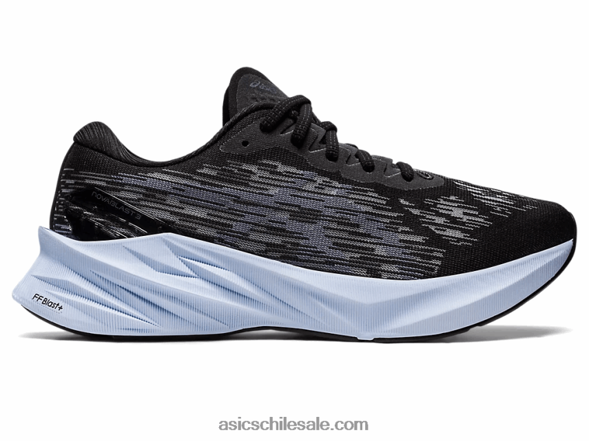 mujer Asics novablasto 3 R8N4462864 negro/hoja de roca