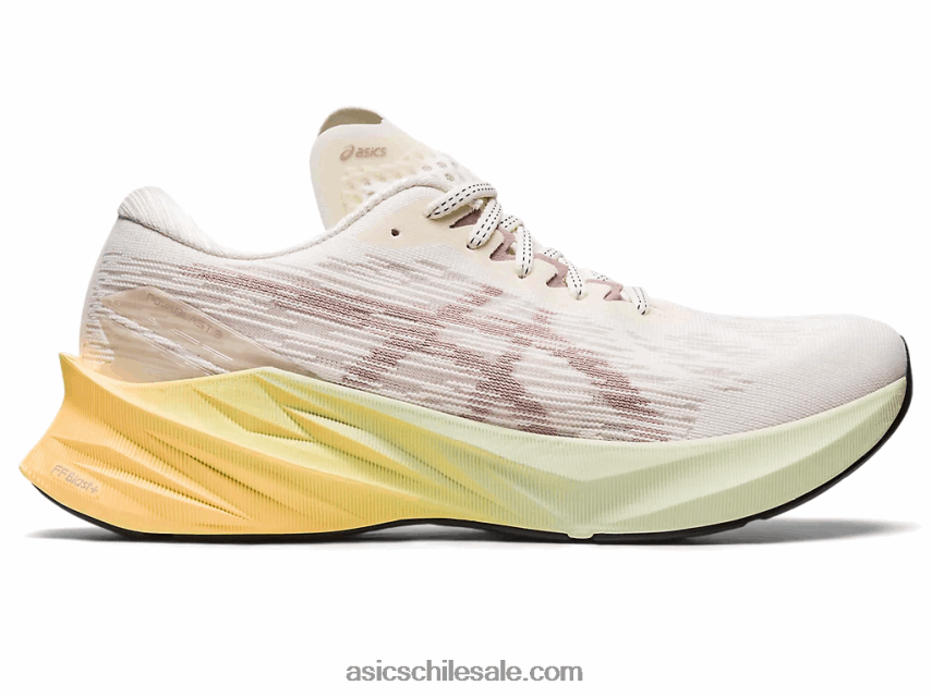 mujer Asics novablasto 3 R8N4462870 crema/cervatillo