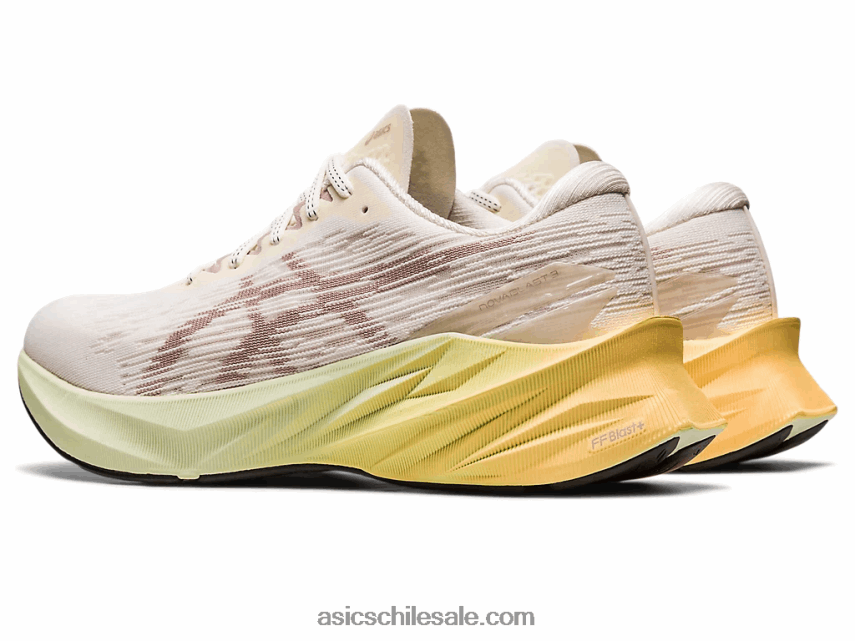 mujer Asics novablasto 3 R8N4462870 crema/cervatillo
