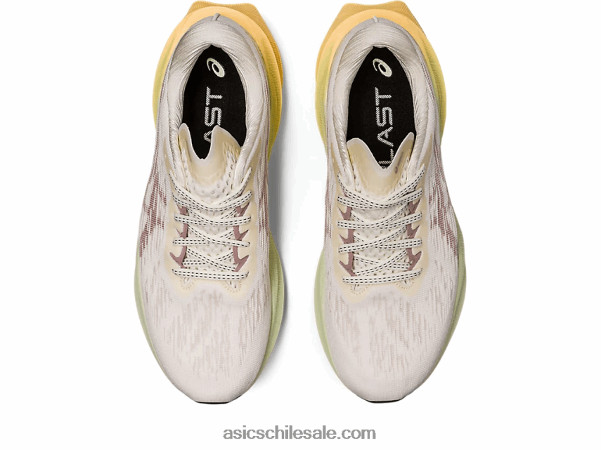 mujer Asics novablasto 3 R8N4462870 crema/cervatillo