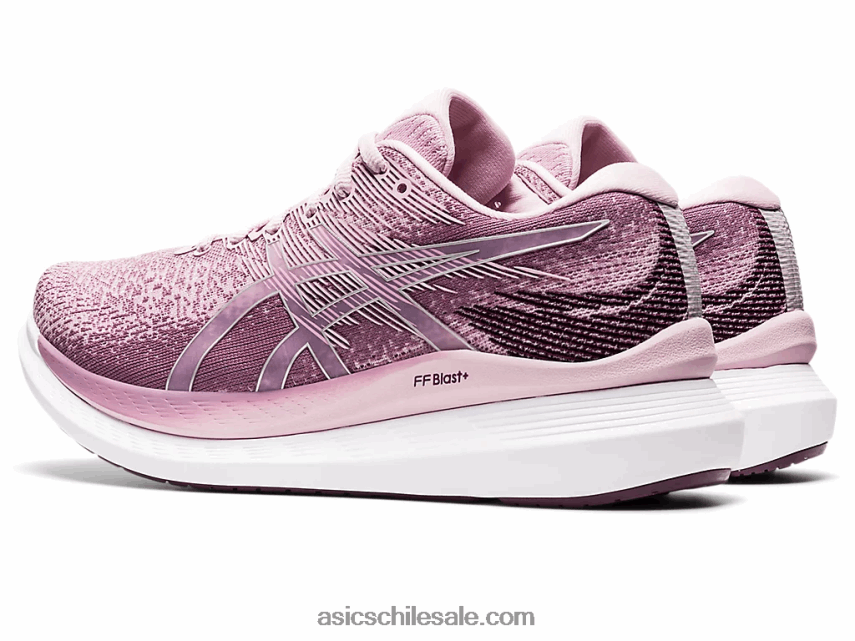 mujer Asics paseo en planeador 3 R8N4463176 cuarzo rosa/ciruela profunda
