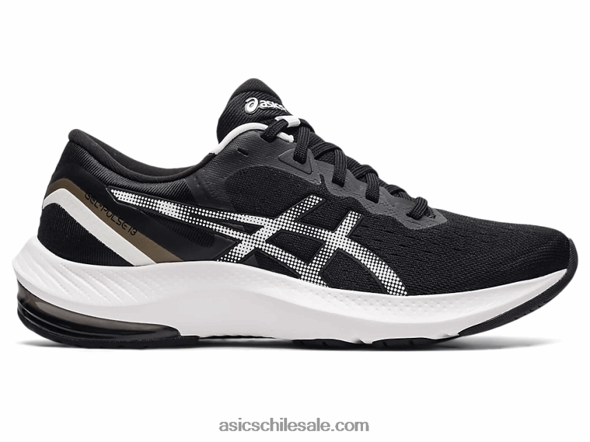 mujer Asics pulso de gel 13 R8N4463353 blanco negro