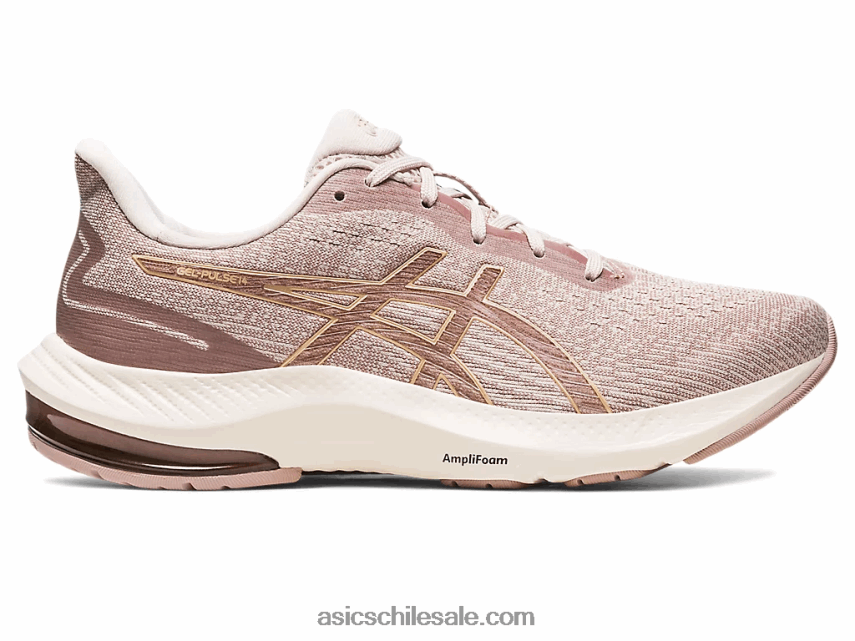 mujer Asics pulso de gel 14 R8N4462456 beige mineral/champán