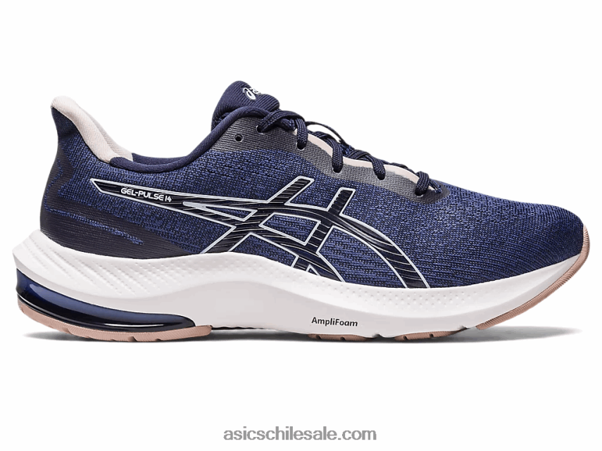 mujer Asics pulso de gel 14 R8N4462498 azul índigo/cielo