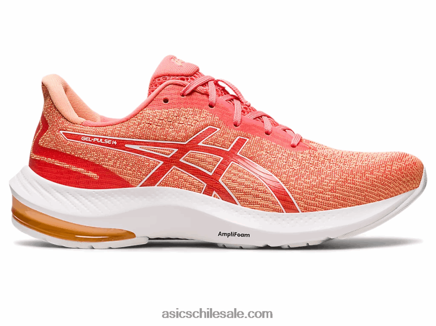 mujer Asics pulso de gel 14 R8N4462501 duna de verano/blanco