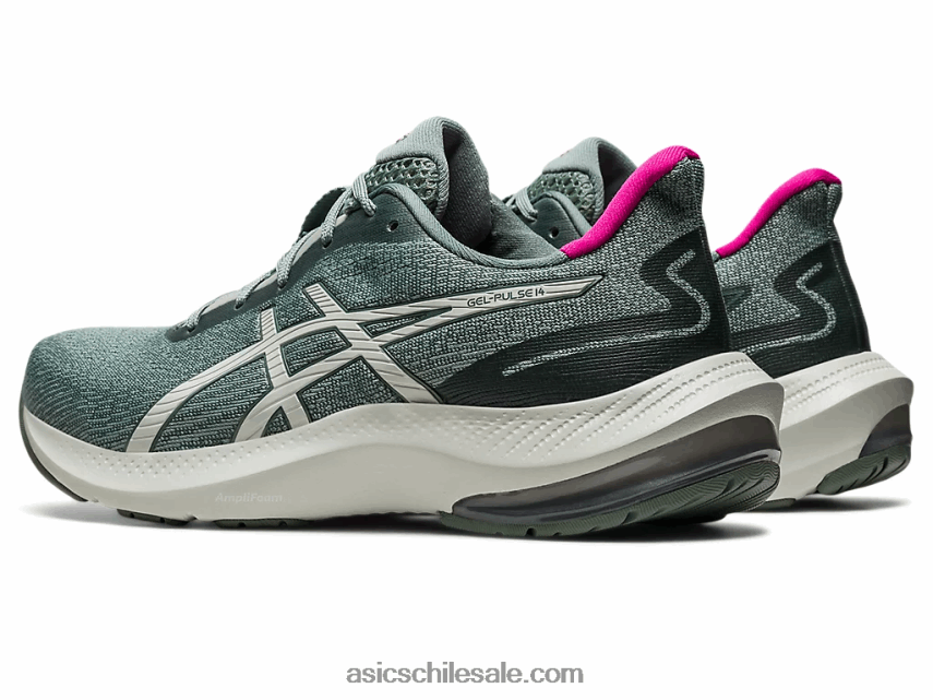 mujer Asics pulso de gel 14 R8N4462517 gris pizarra/hiedra