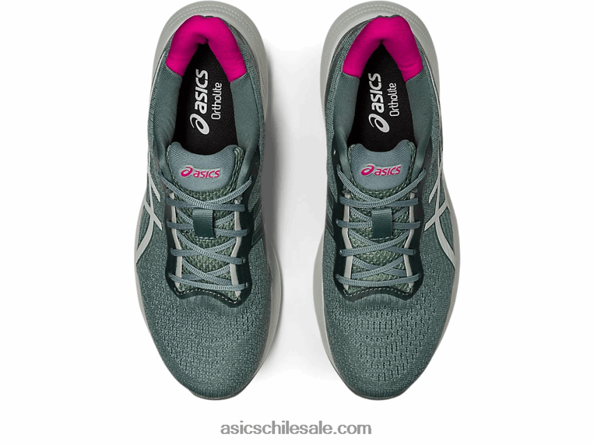 mujer Asics pulso de gel 14 R8N4462517 gris pizarra/hiedra
