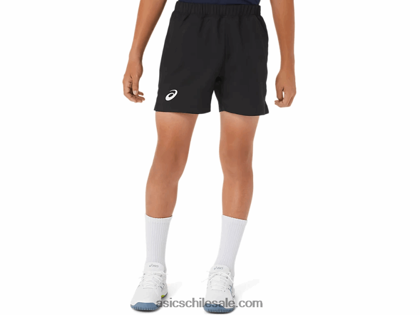niños Asics corto de tenis R8N4464234 rendimiento negro