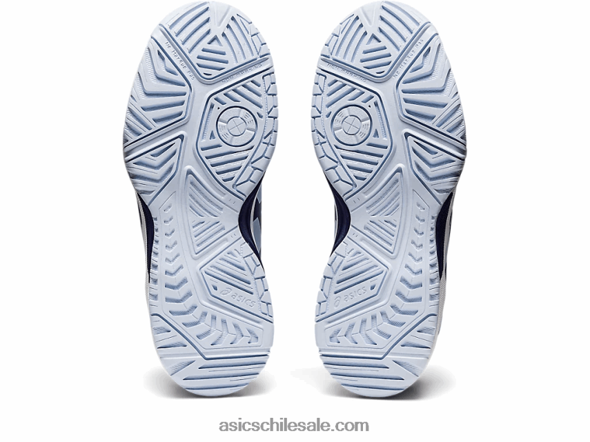 niños Asics escuela de grado 8 de resolución de gel R8N4464441 cielo suave/azul marino