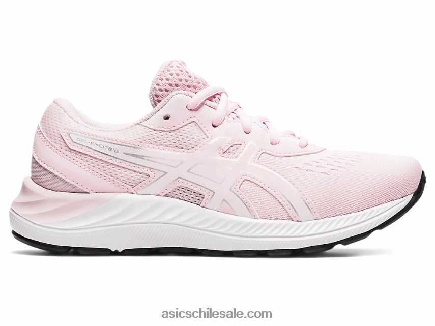 niños Asics escuela gel-excite 8 grado R8N4464527 sal rosa/plata pura