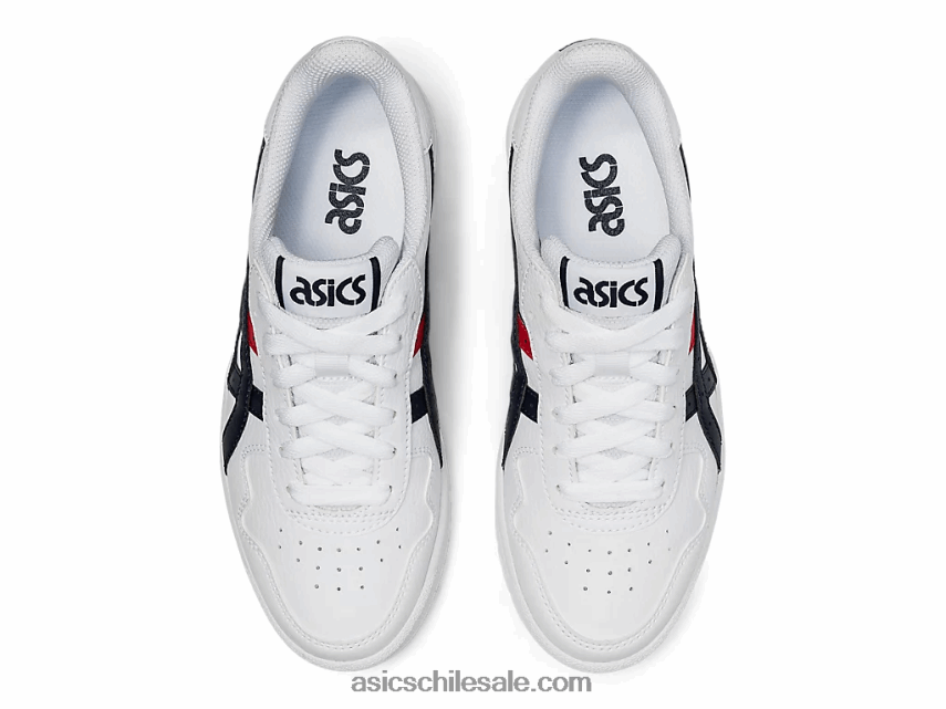 niños Asics escuela primaria de japon R8N4464560 blanco/rojo clásico