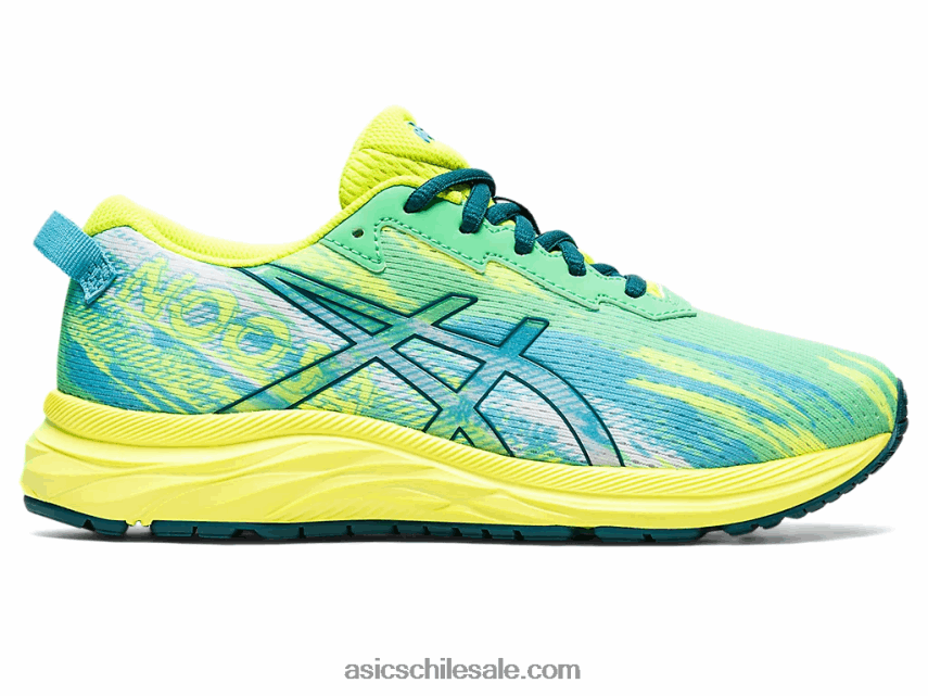 niños Asics escuela primaria gel-noosa tri 13 R8N4464357 hoja nueva/pino terciopelo
