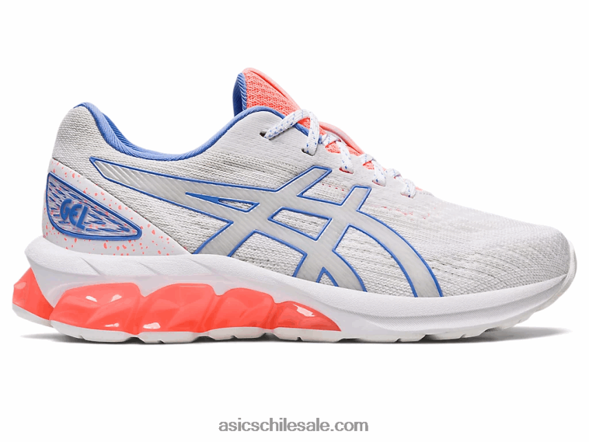 niños Asics escuela primaria gel-quantum 180 vii R8N4464299 blanco/coral sol