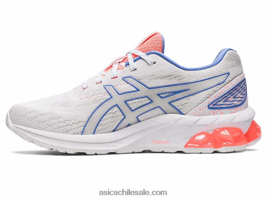 niños Asics escuela primaria gel-quantum 180 vii R8N4464299 blanco/coral sol
