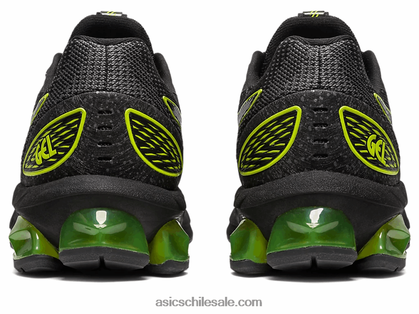 niños Asics escuela primaria gel-quantum 180 vii R8N4464300 negro/lima neón