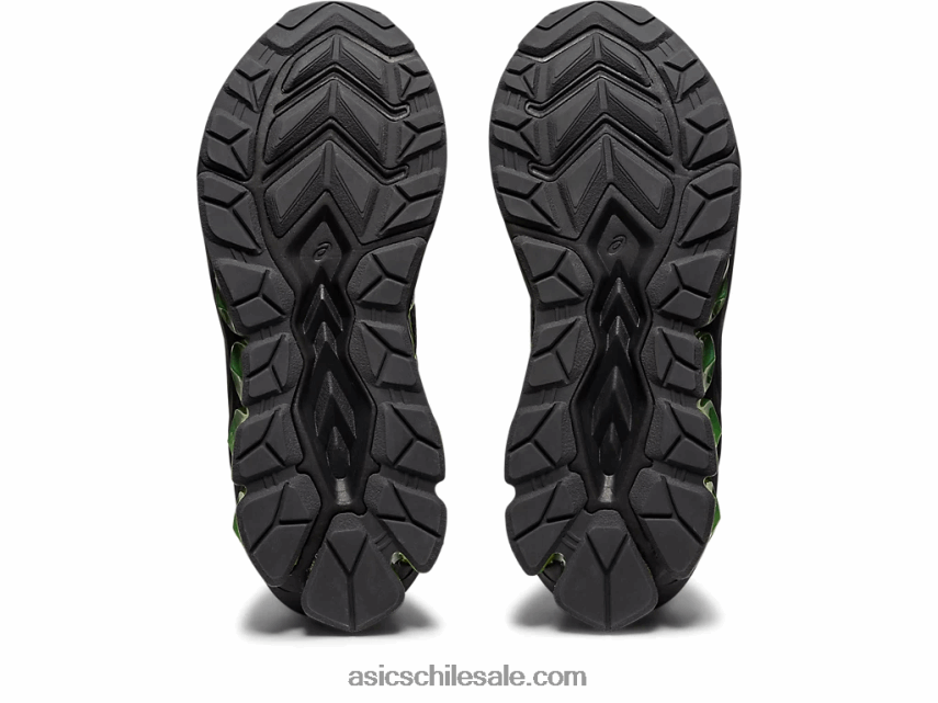 niños Asics escuela primaria gel-quantum 180 vii R8N4464300 negro/lima neón