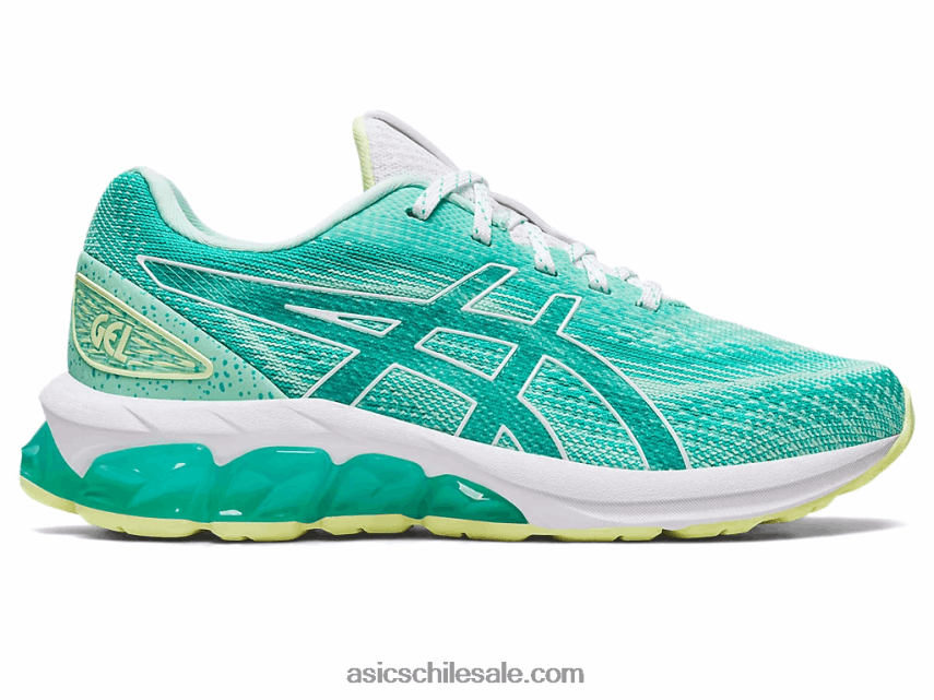niños Asics escuela primaria gel-quantum 180 vii R8N4464301 cascada/verde hielo