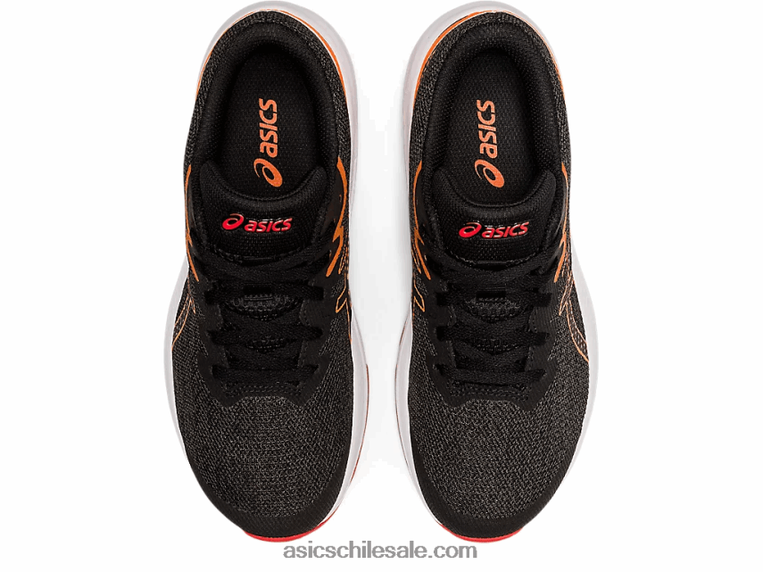 niños Asics escuela primaria gt-1000 11 R8N4464471 gris grafito/rojo fuego