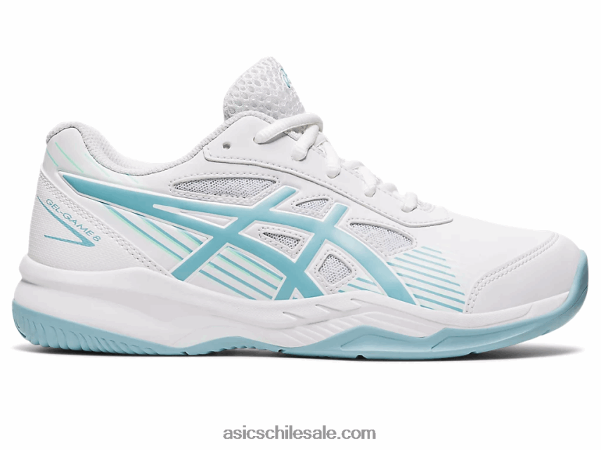 niños Asics gel-juego 8 escuela primaria R8N4464408 blanco/azul humo