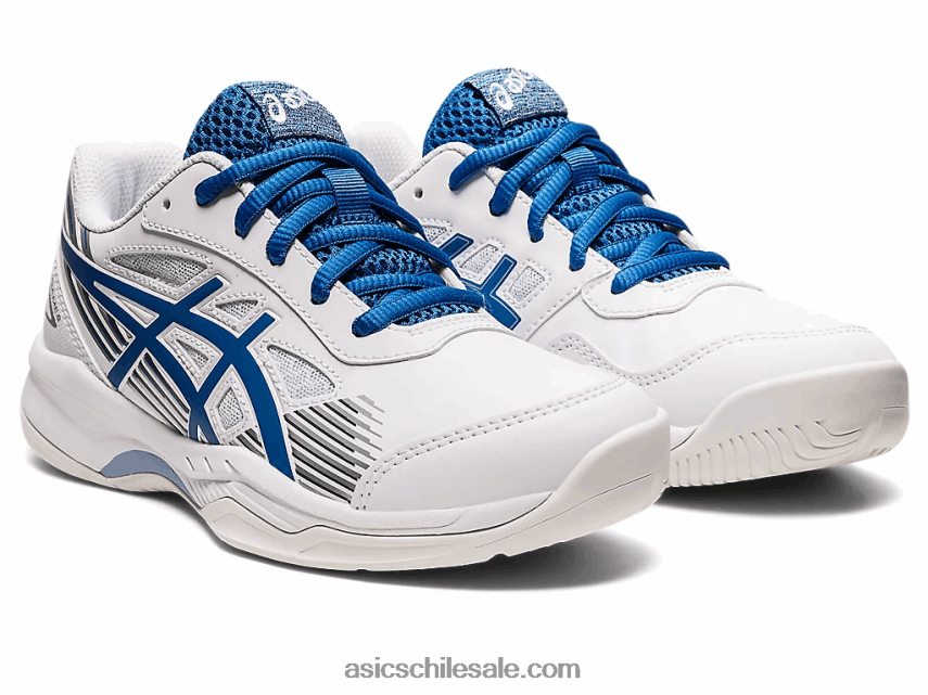 niños Asics gel-juego 8 escuela primaria R8N4464429 Unidad blanca/lago
