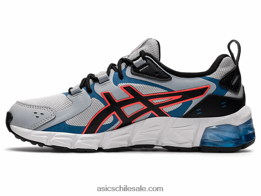 niños Asics gel-quantum 180 6 escuela primaria R8N4464442 gris glaciar/negro