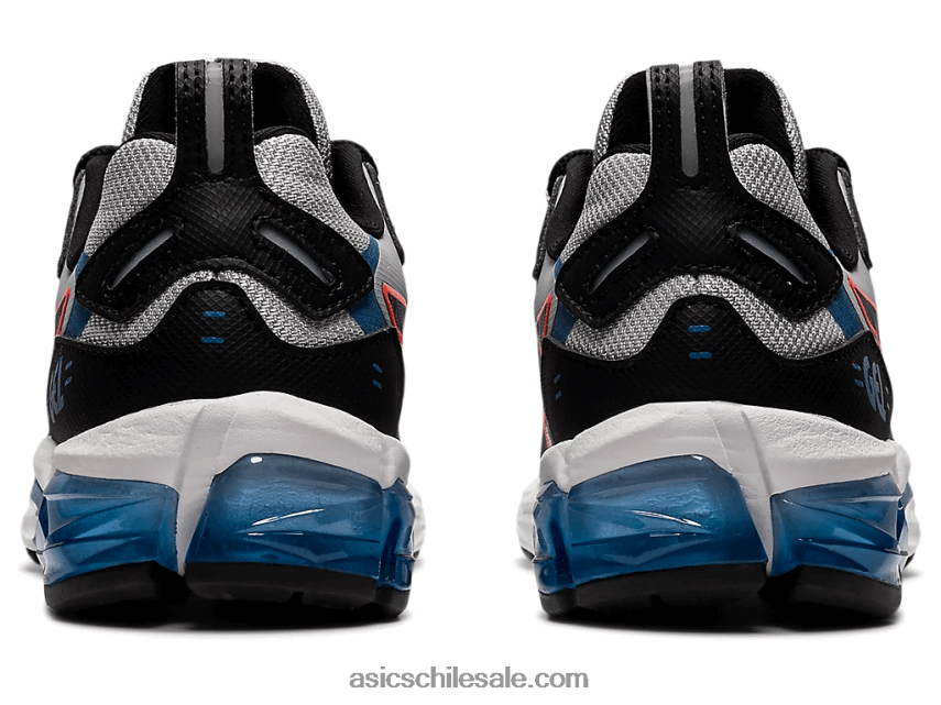 niños Asics gel-quantum 180 6 escuela primaria R8N4464442 gris glaciar/negro