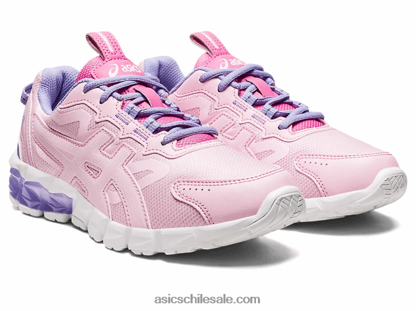 niños Asics gel-quantum 90 3 grado escolar R8N446927 algodón de azúcar/blanco