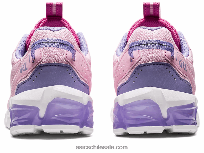 niños Asics gel-quantum 90 3 grado escolar R8N446927 algodón de azúcar/blanco