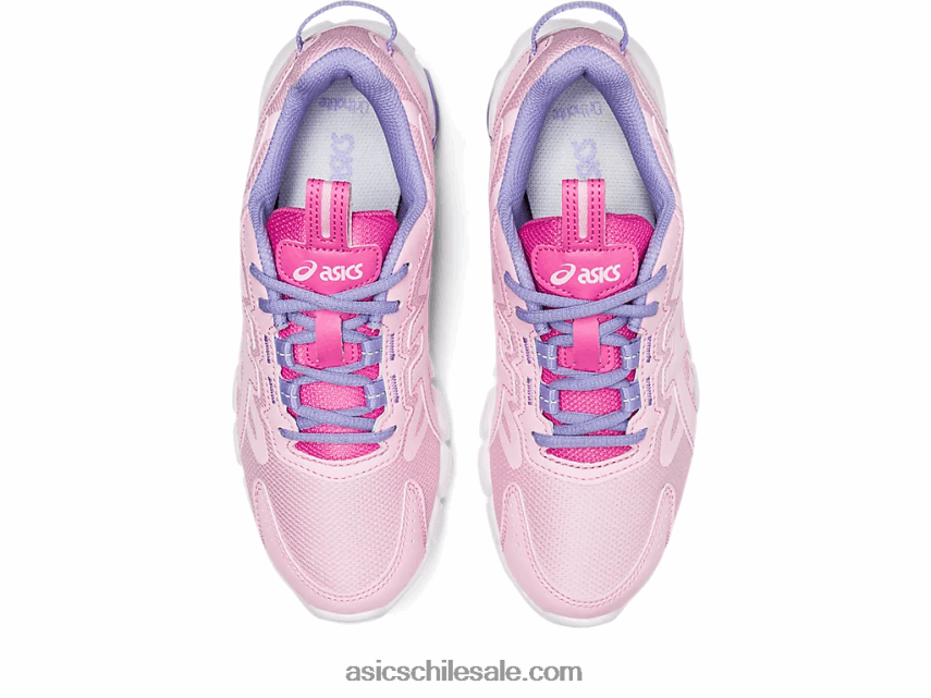 niños Asics gel-quantum 90 3 grado escolar R8N446927 algodón de azúcar/blanco