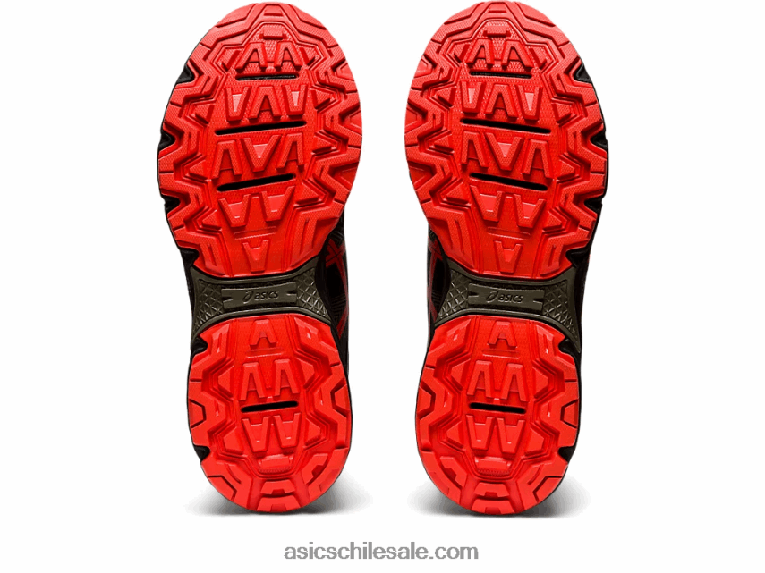 niños Asics gel-ventura 8 escuela primaria R8N4464389 tomate negro/cherry