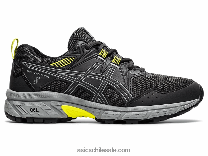 niños Asics gel-ventura 8 escuela primaria R8N4464495 gris grafito