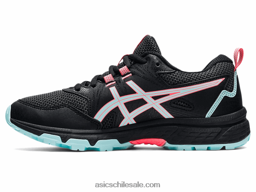 niños Asics gel-ventura 8 escuela primaria R8N4464510 negro/azul claro