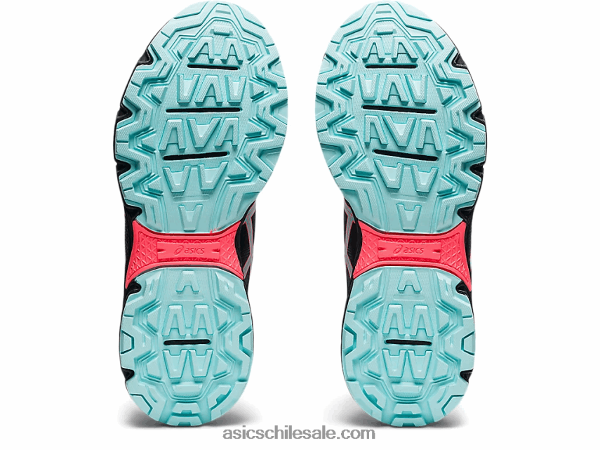 niños Asics gel-ventura 8 escuela primaria R8N4464510 negro/azul claro